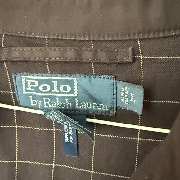 Polo by Ralph Lauren Men's Black Windbreaker - Picture 2 of 2